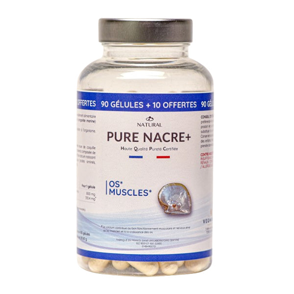 EnergoCaps Pure Nacre 90 gélules - VegMarine 1