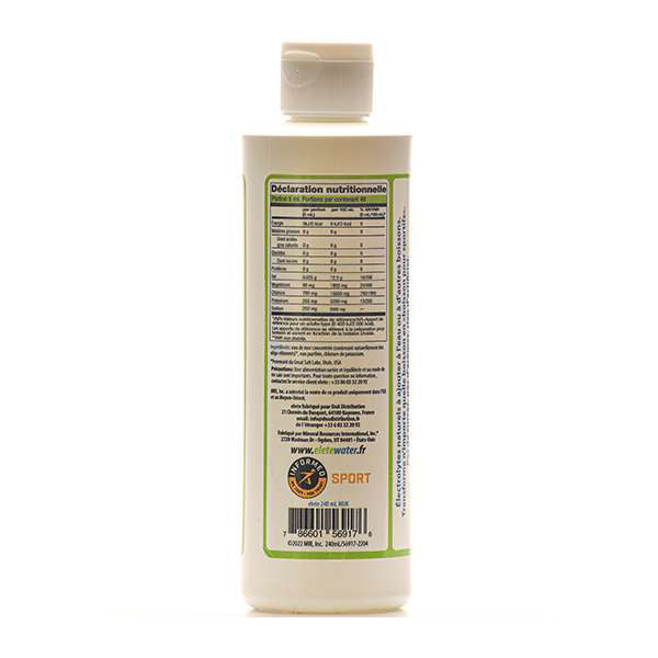Electrolyte Elete Water