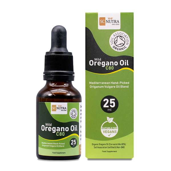 Huile d'origan sauvage C80 SC Nutra avec boite
