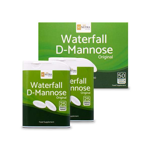 Waterfall D-Mannose SC Nutra 2x25 comprimés