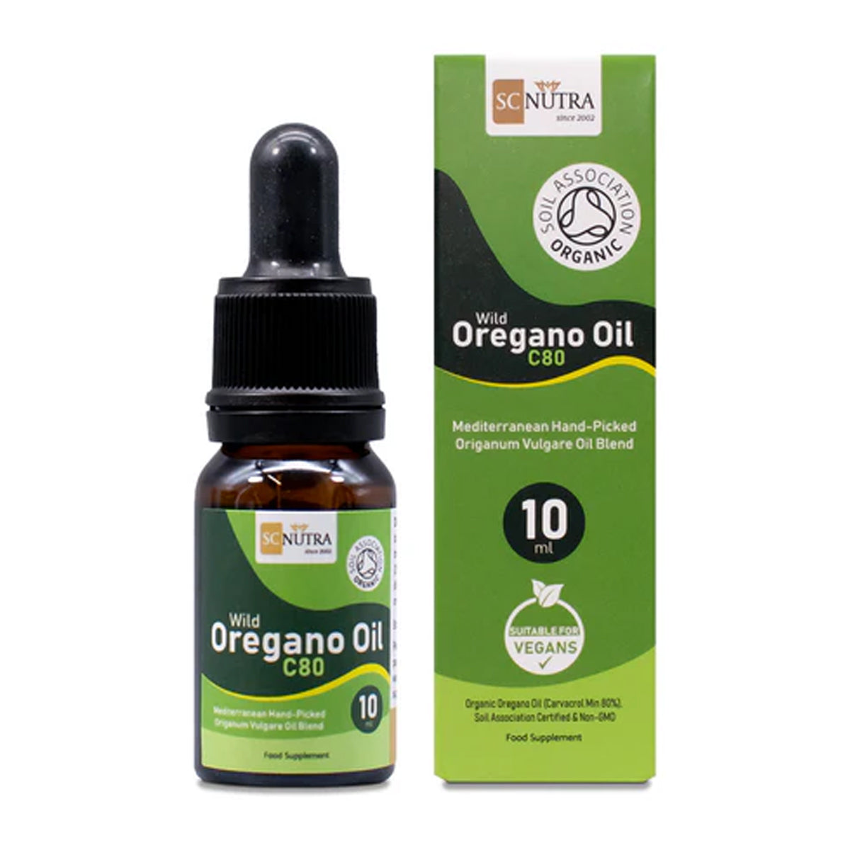 Huile d'origan sauvage C80 SC Nutra avec boite 10ml
