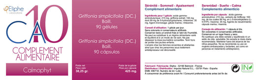 Calmophyt Eliphe CA10 label