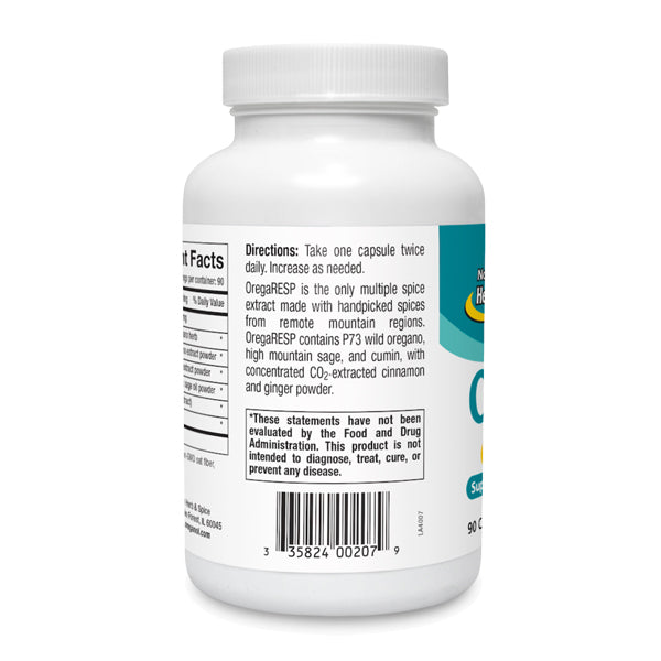 Oregaresp 90 capsules - Apoticaria