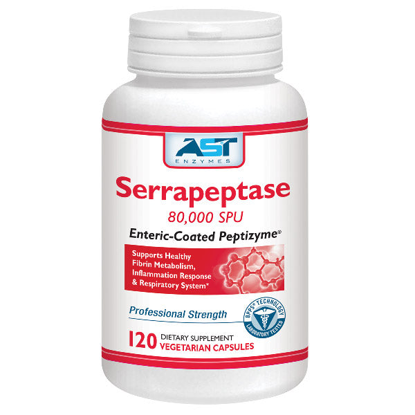 Serrapeptase 120 capsules AST Enzymes