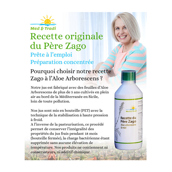 why Aloe Arborescens Pere Zago 500 ml