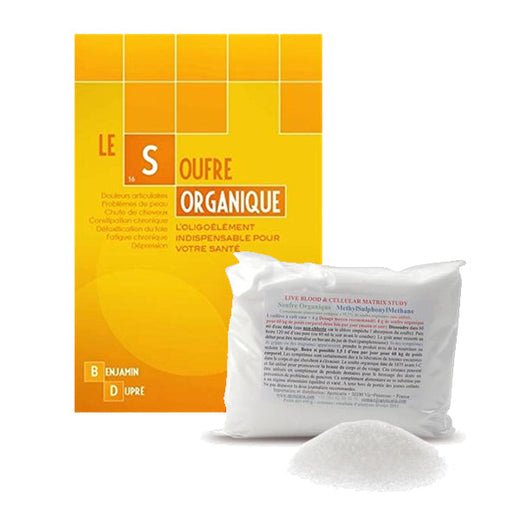 Batch 1 x Organic Sulfur 450 g + Organic Sulfur Book 150 pages