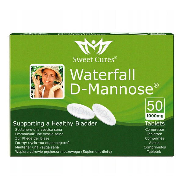 Waterfall D-Mannose Sweet Cures 50 tablets
