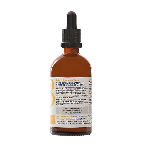 Eliphe CA3 Vitamin D3 + K2 liposomal 100 ml